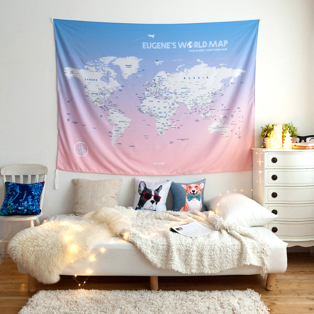 UMap。Your World Map " 你的" 專屬世界地圖