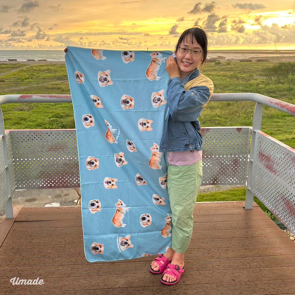 59折起-微瑕疵品出清-【萬用快乾巾/海灘巾/旅行浴巾/毛巾】