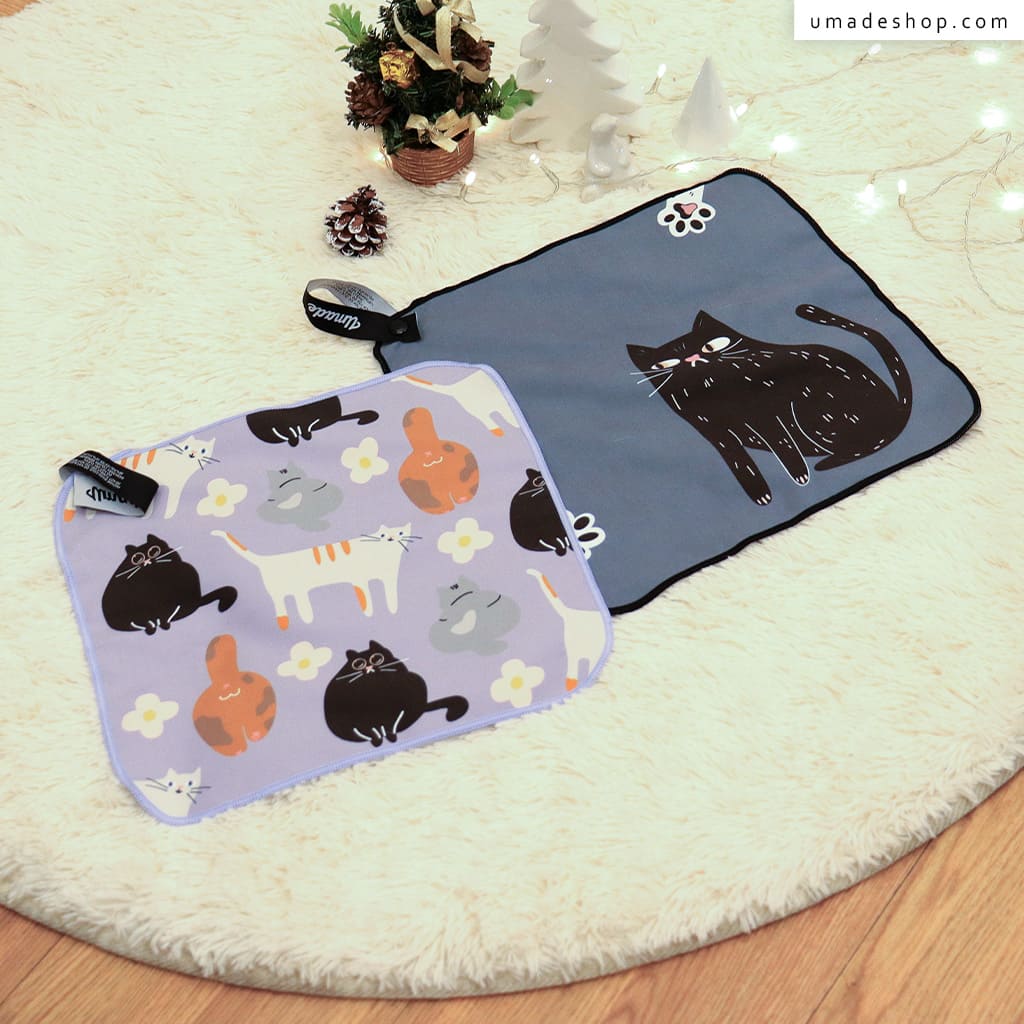 【聖誕限定🎄全站滿$2200贈】喵的~擦一下🐾快乾擦手巾組(2入)