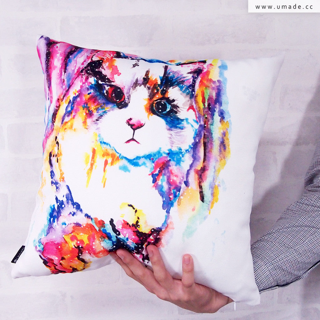 UMade Artist Throw Pillow ★藝術家創作抱枕★ 襪子 - Cub