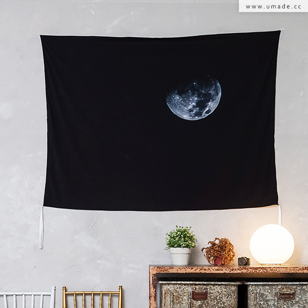 【藝術壁幔Wall Tapestry】 Black Moon (橫式版)