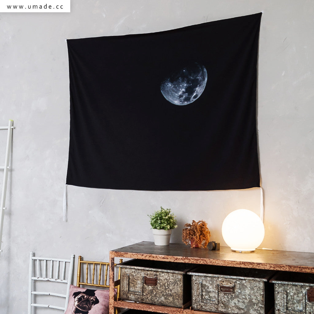 【藝術壁幔Wall Tapestry】 Black Moon (橫式版)