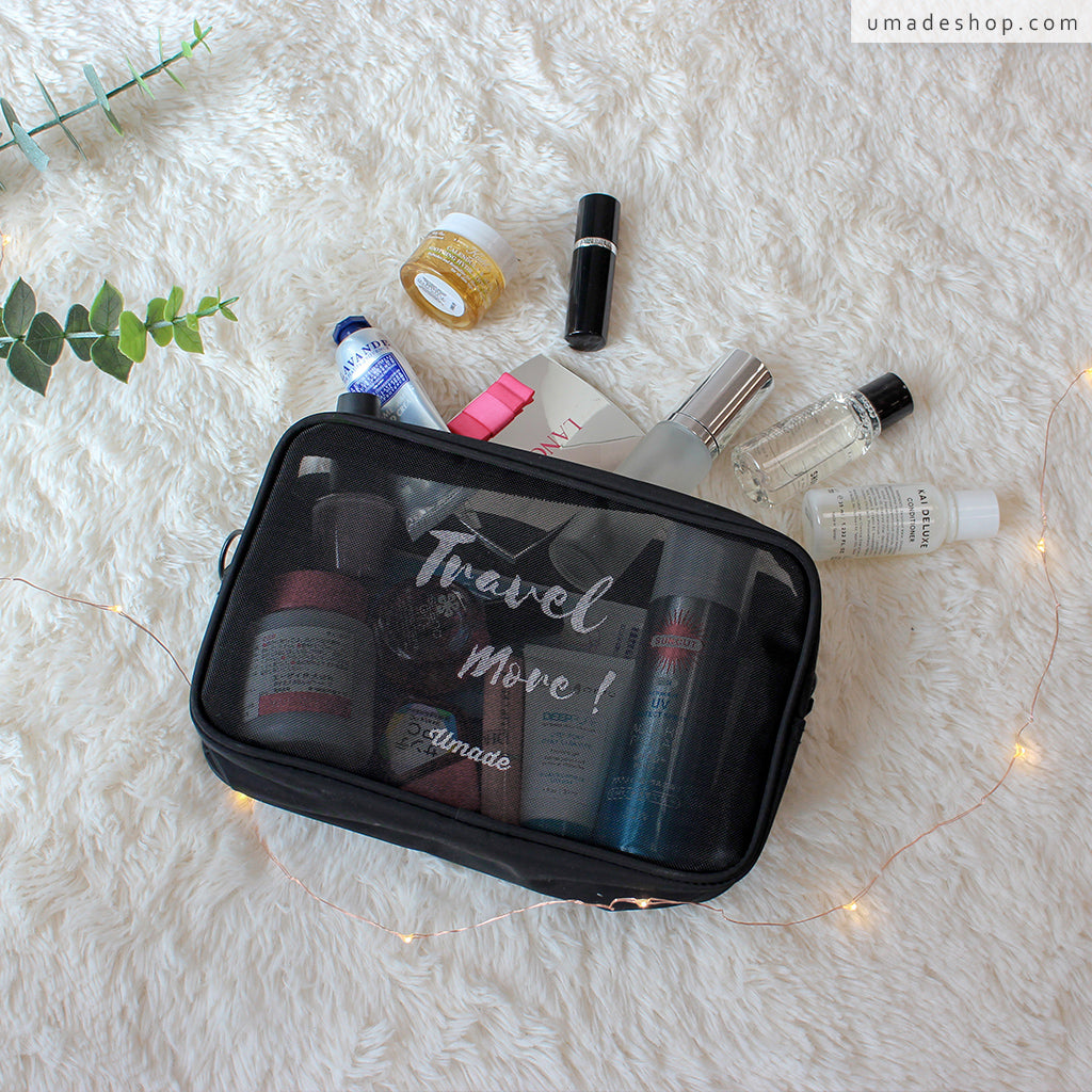 多功能網狀旅行收納包/萬用巾收納包 Travel Kit