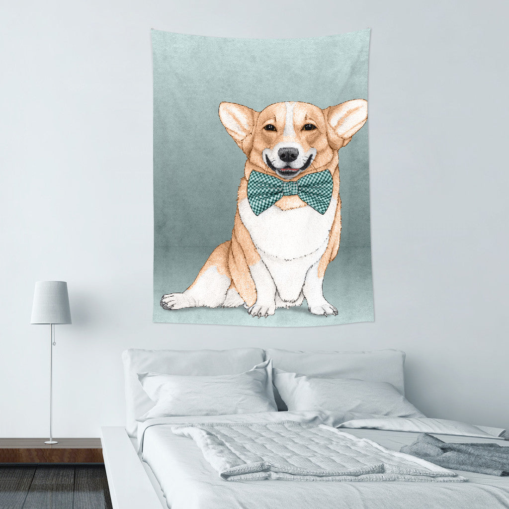 UMade★壁幔Wall Tapestry★ Corgi Dog - Barruf