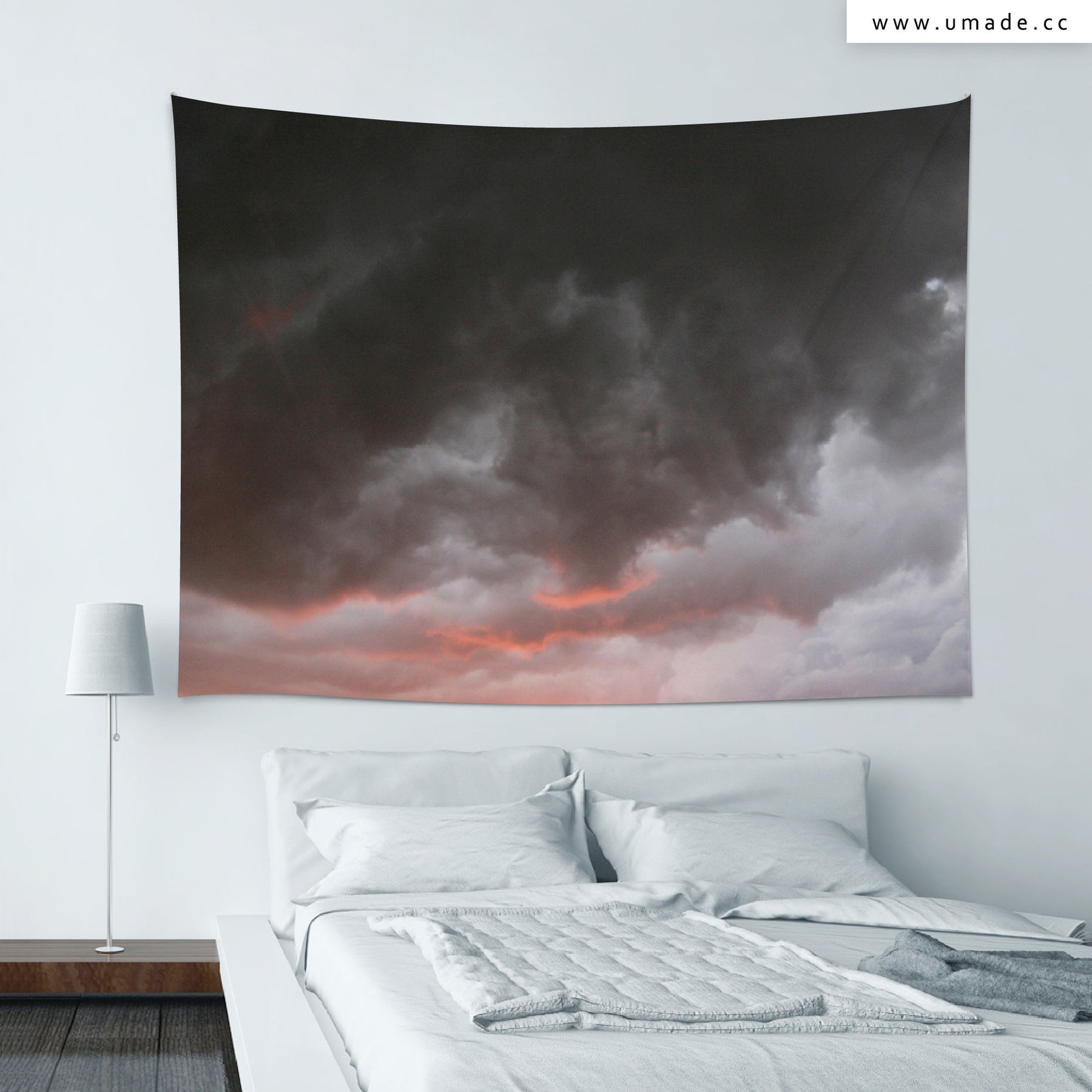 【藝術壁幔Wall Tapestry】 Cloudy