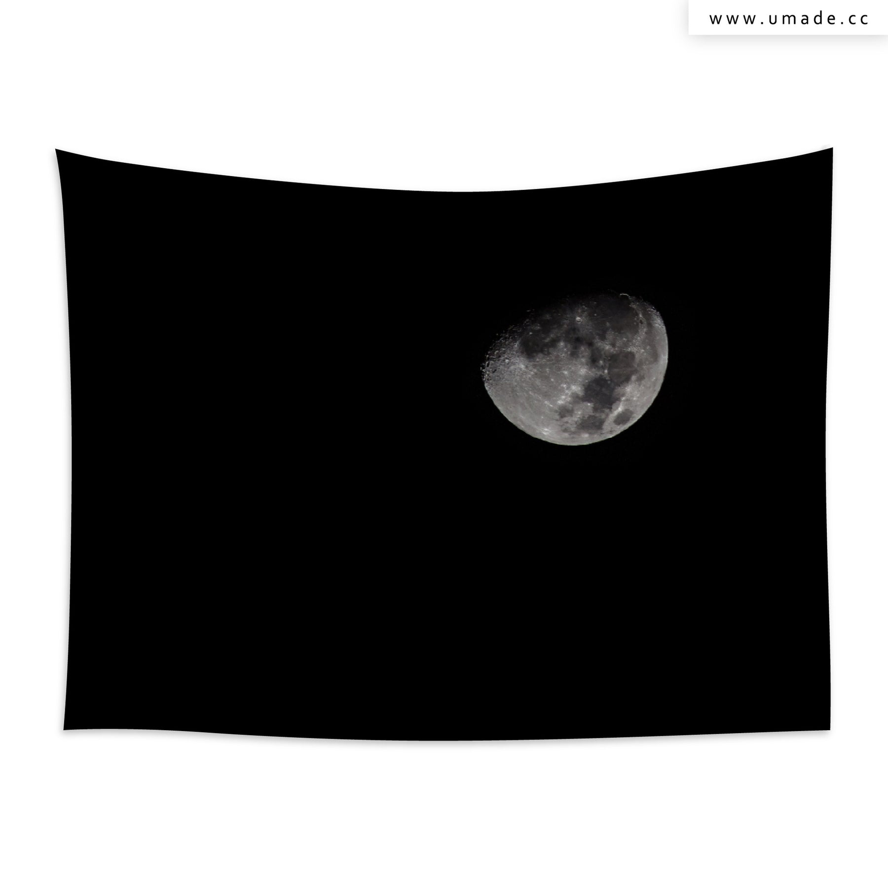 UMade藝術家創作壁幔Wall Tapestry-Black Moon