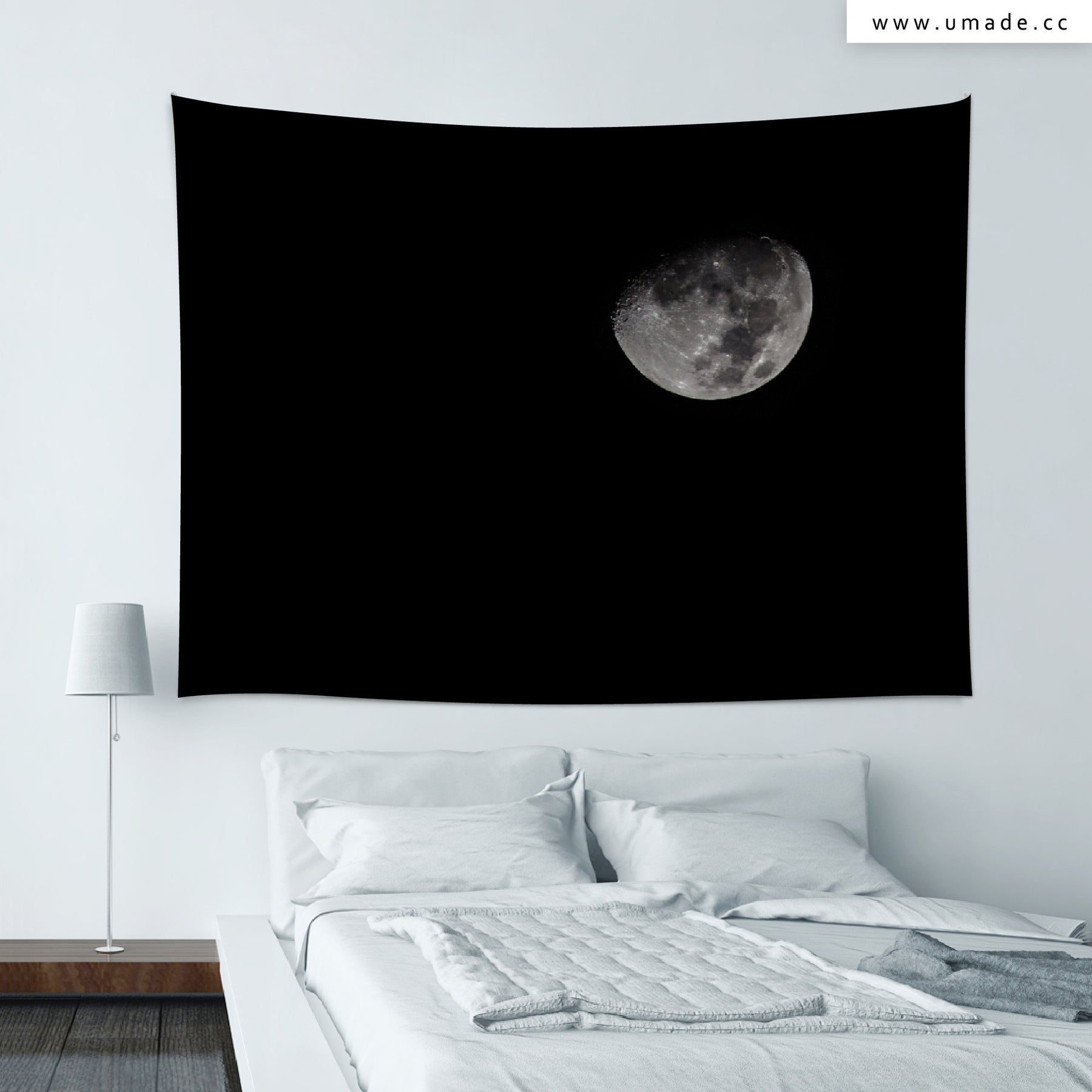 【藝術壁幔Wall Tapestry】 Black Moon (橫式版)