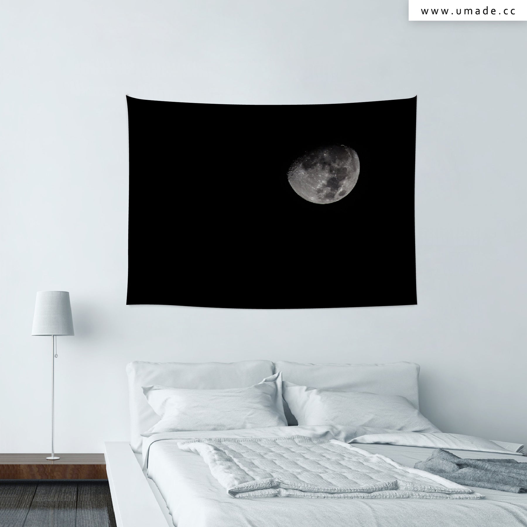 【藝術壁幔Wall Tapestry】 Black Moon (橫式版)