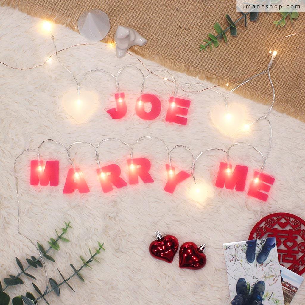 umade-MARRY-ME-字母組合燈串-浪漫求婚必備浪漫燈光
