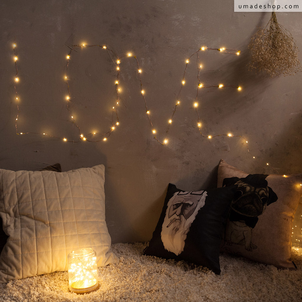 浪漫告白神器-星光絲線燈,女友最愛禮物