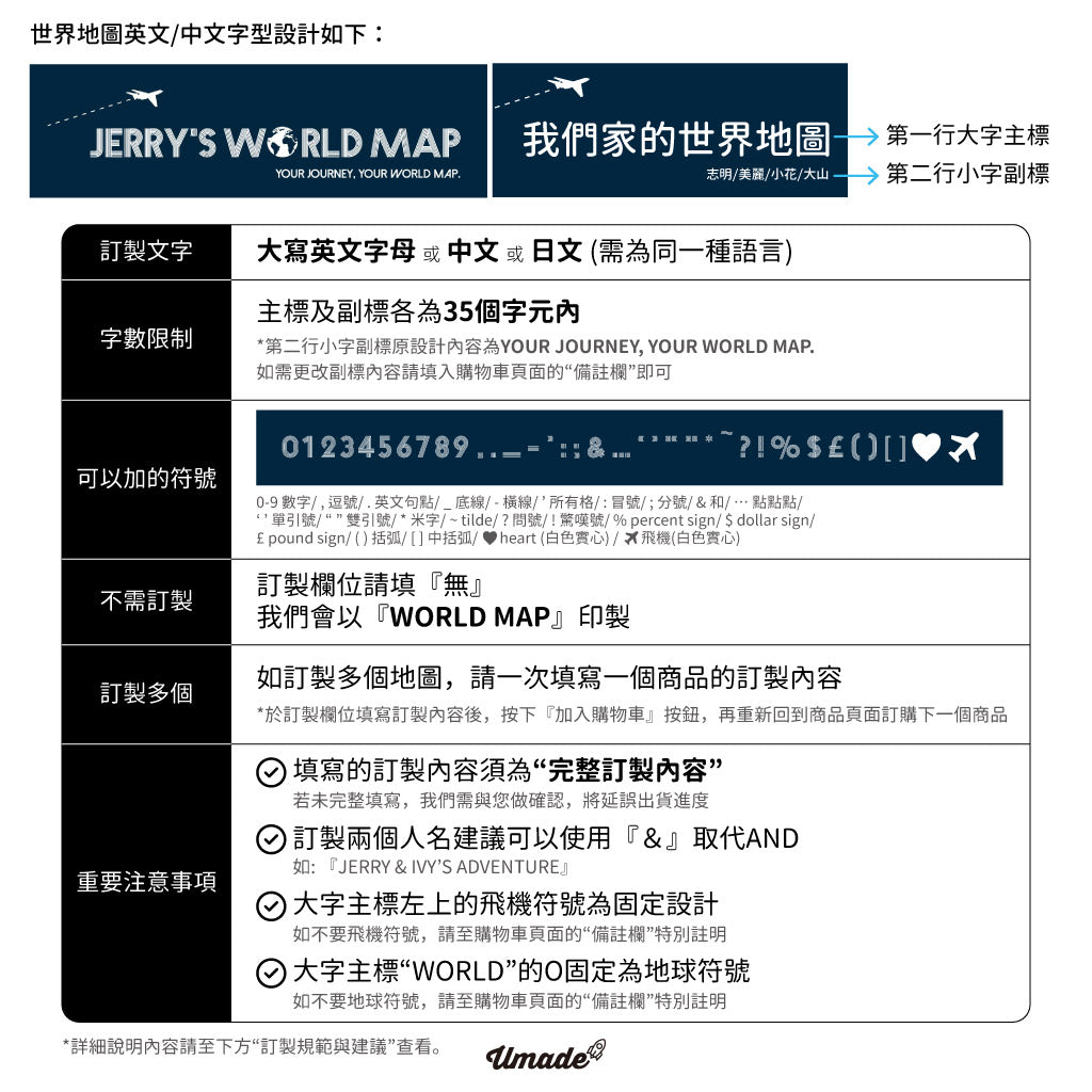 umade-umap-訂製世界地圖(壁幔/布)-世界地圖詳細訂製規範與建議