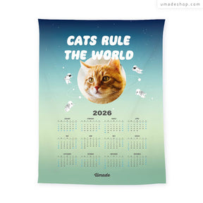 【喵星球2026年曆壁幔】統治世界Rule the World (Umade設計款-無客製 3色)