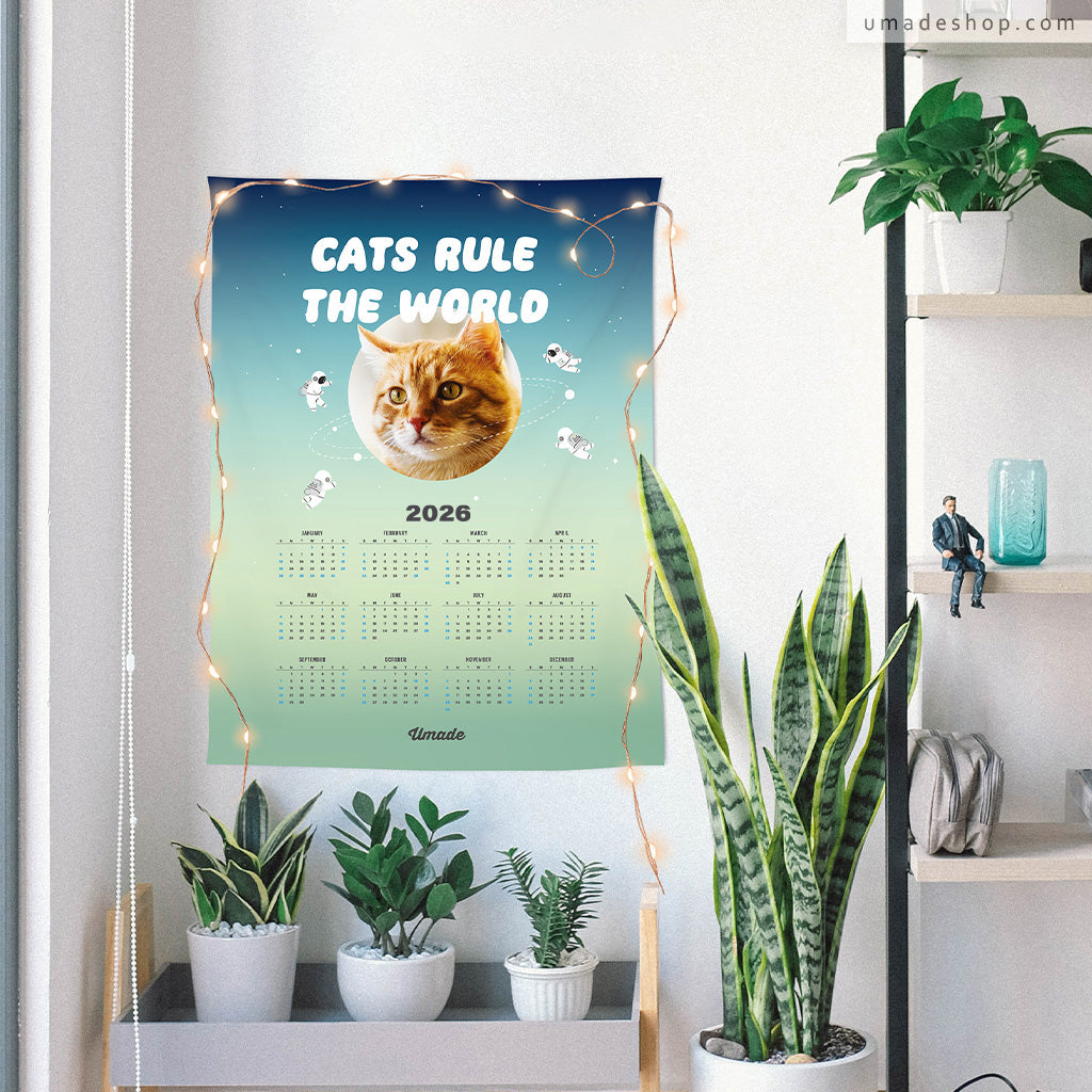 【喵星球2026年曆壁幔】統治世界Rule the World (Umade設計款-無客製 3色)