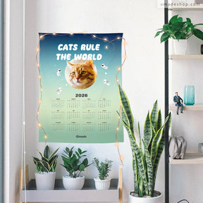 【喵星球2026年曆壁幔】統治世界Rule the World (Umade設計款-無客製 3色)