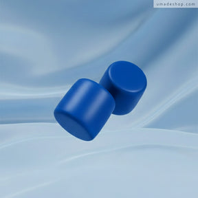 Umade可塑型耳塞-普魯士藍Prussian Blue，德國醫療級矽膠材質，柔軟可塑形設計，服貼外耳不侵入耳道。