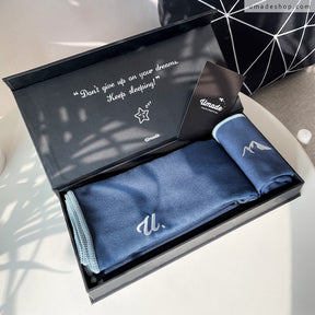 【萬用快乾巾郊遊禮盒組】Unique U 運動毛巾＋山脈小方巾