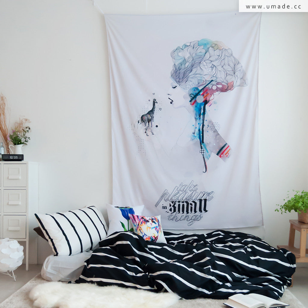 ★壁幔Wall Tapestry★Take Pleasure in Small Things - Raphaël Vicenzi