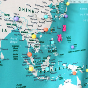UMade彩色水晶磁鐵地標扣 來一場特別的東南亞旅行