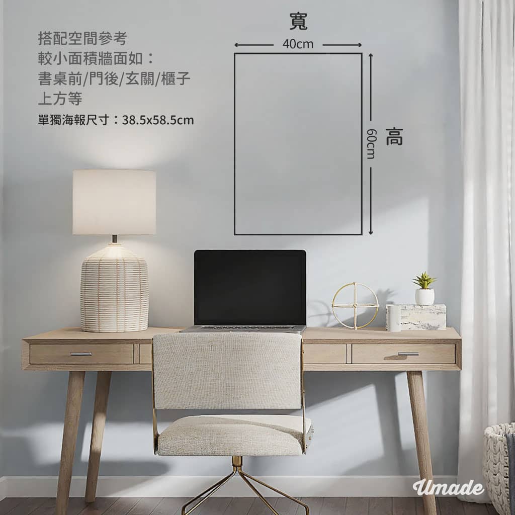umade-umap-訂製台灣景點地圖(IKEA磁吸系列)-尺寸說明與搭配空間參考