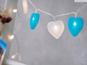 umade-heart-字母組合燈串-土耳其藍色-女友最愛夢幻婚禮佈置法