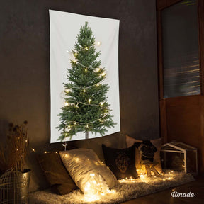聖誕交換禮物 聖誕樹壁幔＋燈串