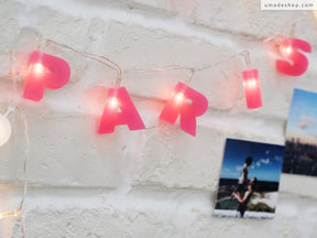 umade-字母組合燈串-美好歐洲旅行回憶，照片搭配燈飾打造絕美相片牆